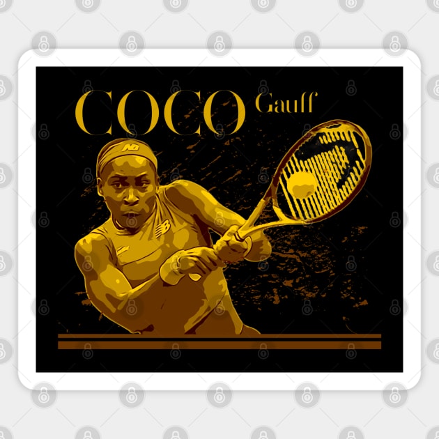 Coco Gauff | Tennis Magnet by Nana On Here